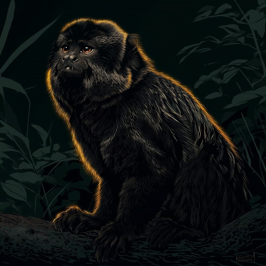 Tamarin de Goeldi