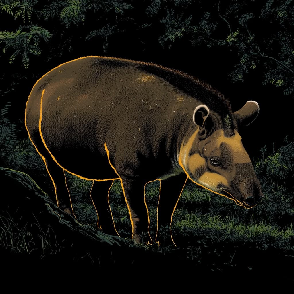 Tapir terrestre