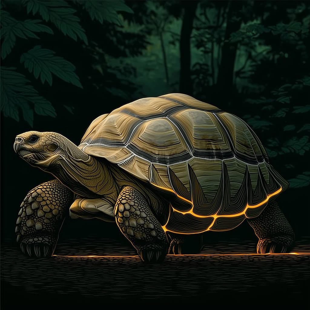 Tortue sillonnée